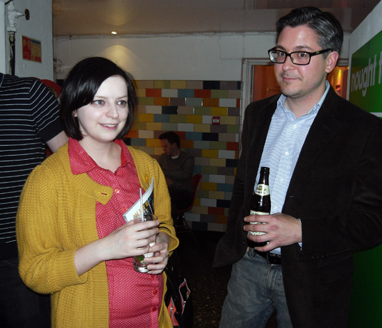photos from Electric Sheep magazine launch, ICA bar, London