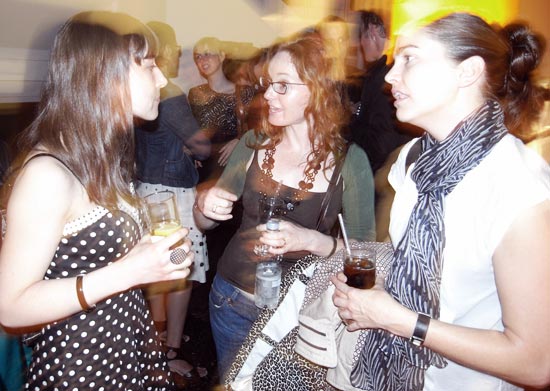 photos from Electric Sheep magazine launch, ICA bar, London