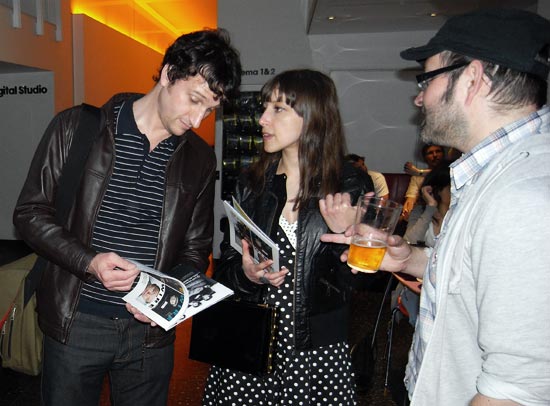 photos from Electric Sheep magazine launch, ICA bar, London